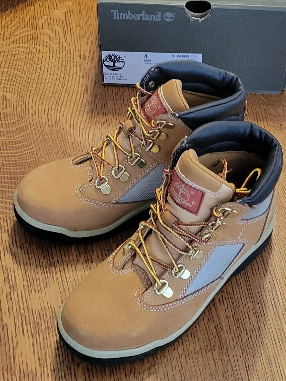 Timberland Field Boot 6 in Leather & Fabric - Wheat Nubuck